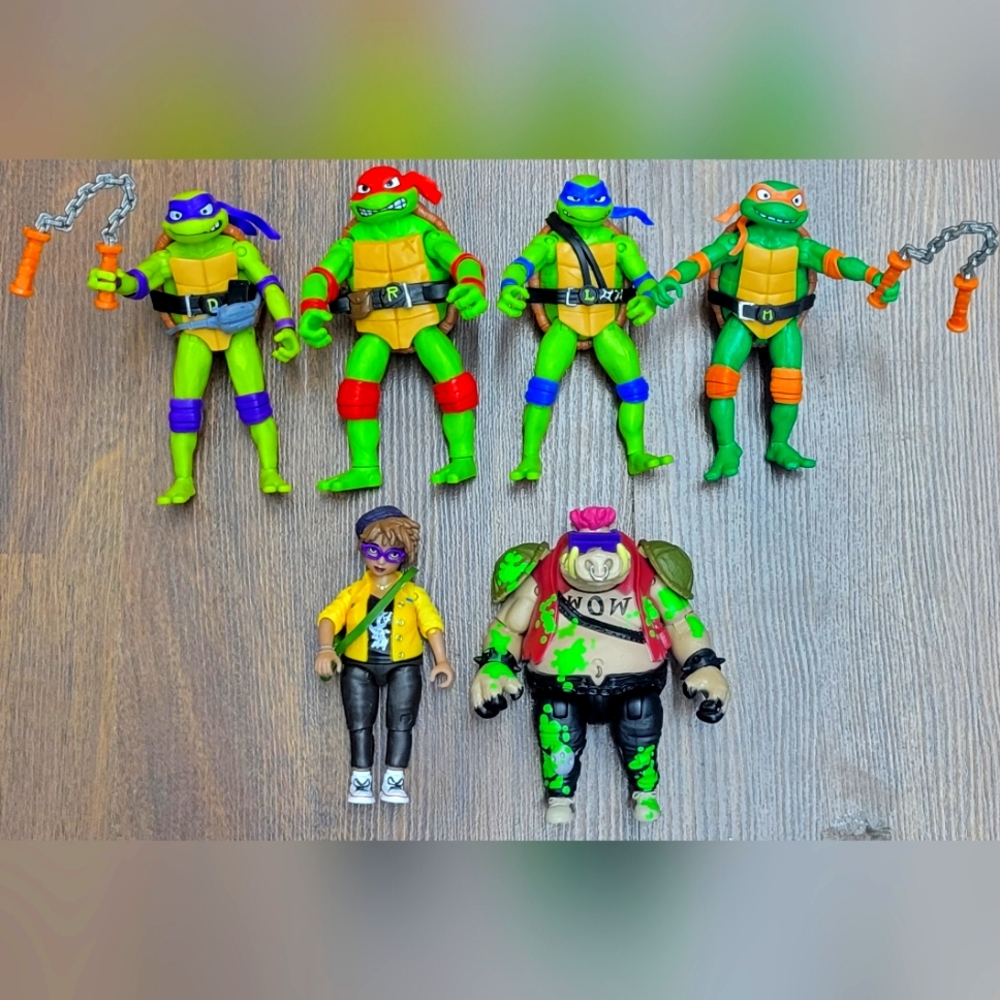 Teenage Mutant Ninja Turtles and Playmates (Set #1)